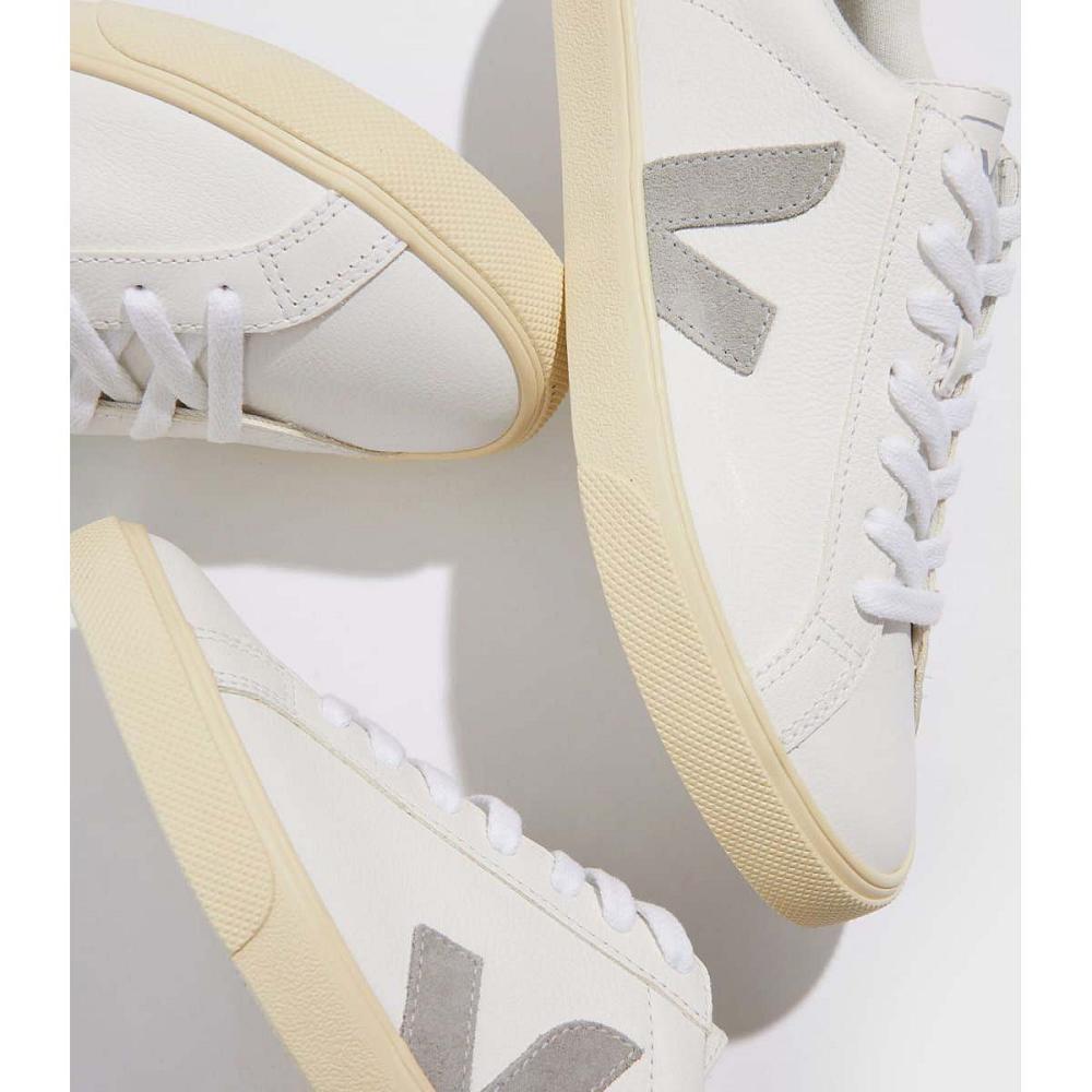 Αθλητικά Παπούτσια γυναικεια Veja ESPLAR CHROMEFREE White/Grey | GR 611MQZ